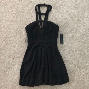 black lulus dress